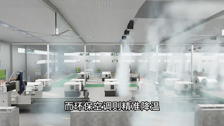 廠房悶熱怎么辦？扇機(jī)互補(bǔ)有答案！