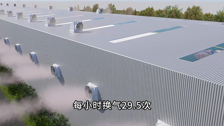 晟通鋁業(yè)廠房通風(fēng)降溫動(dòng)漫漫游解決方案